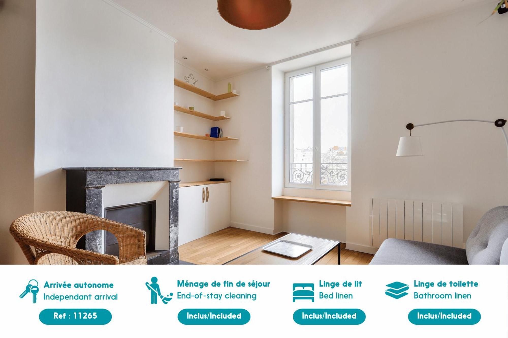Plein Centre De Nantes : Appartement Pour 4 Dış mekan fotoğraf